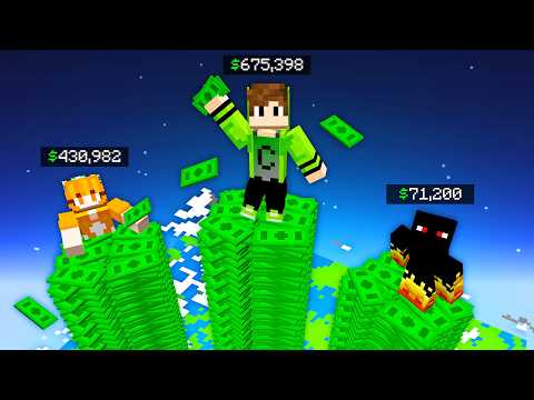 CONSTRUÍ a MAIOR TORRE de DINHEIRO até o ESPAÇO! 🚀 thumbnail