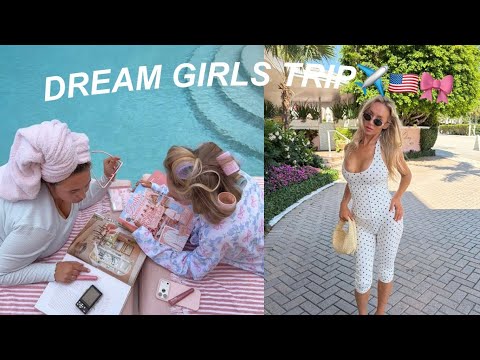 come with me on a DREAM GIRL'S TRIP to USA!!! *pinch me* thumbnail