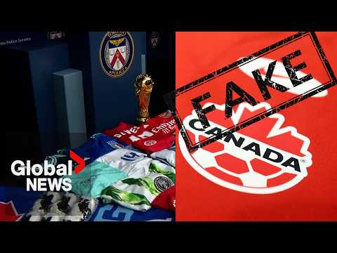 2 arrested after Toronto police seize more than $3.5M worth of counterfeit sports merchandise thumbnail