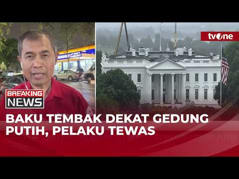Baku Tembak Terjadi di Dekat Gedung Putih | Breaking News thumbnail