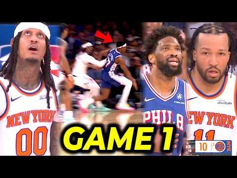 Embiid vs Towns Game 1, ginulangan ni Clarkson si Edgecombe! | 35 POINTS for Brunson! thumbnail