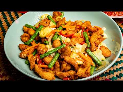 Resipi Ayam Goreng Kunyit Macam Gerai — Warna Kuning Oren Cantik, Tak Serap Minyak thumbnail