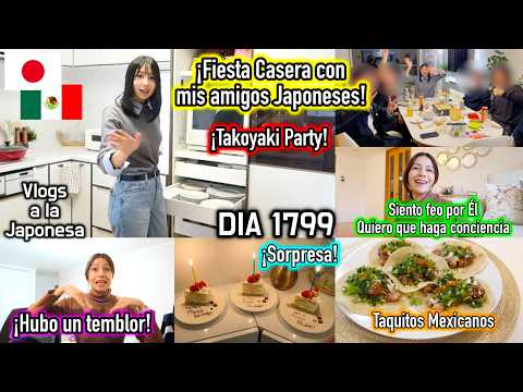 ¡Fiesta Casera con sus amigos! 🇯🇵 SORPRESA 🎉+ La esta PSANDO MAL 😩 JAPÓN - Ruthi San ♡ 25-03-26 thumbnail