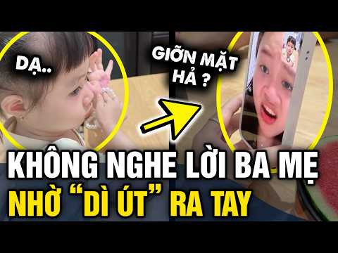 Ác mộng mang tên 'DÌ ÚT', ba mẹ không sợ nhưng nghe tới DÌ ÚT là bình rượu mơ RÉN NGANG | Tin 3 Phút thumbnail
