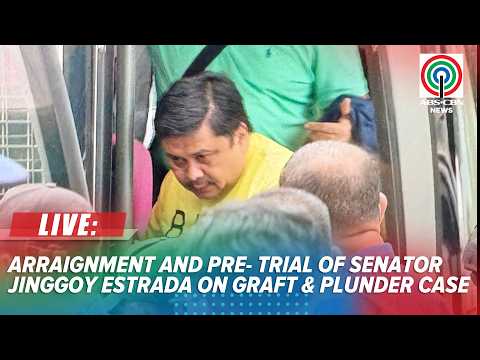 LIVE: Arraignment and Pre-Trial of Sen. Jinggoy Estrada on Graft Case | June 4, 2026 thumbnail