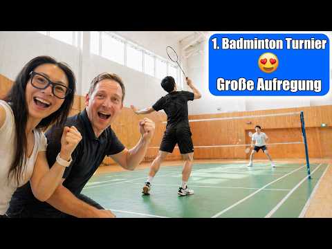 Johanns 1. Turnier ? Badminton | Große Aufregung & stolze Eltern | Mama VLOG | Mamiseelen thumbnail
