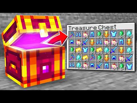 Minecraft, But There's Custom Treasure... thumbnail