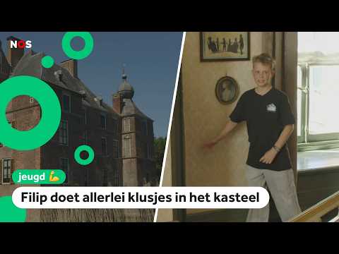 Filip kent alle hoekjes van het kasteel in Vaassen: 'Gewoon cool' thumbnail