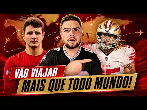 OS 49ERS VÃO VIAJAR MAIS QUE OS OUTROS TIMES! Desvantagem ou estratégia? thumbnail