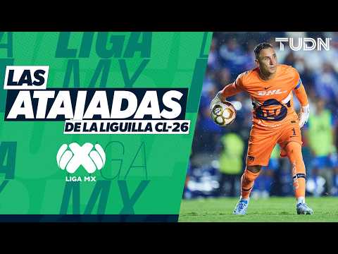 🧤 La Liguilla 2026 dejó atajadas de otro planeta , cortesía de Navas, Vargas y Mier💥 | TUDN thumbnail