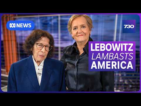 New York icon Fran Lebowitz says Trump has 'nothing but flaws' | 7.30 thumbnail