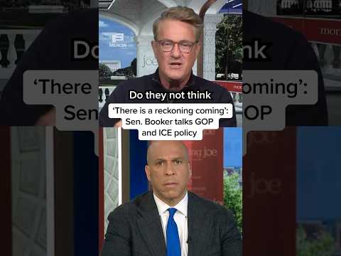 ‘There is a reckoning coming’: Sen. Booker talks GOP and ICE policy thumbnail