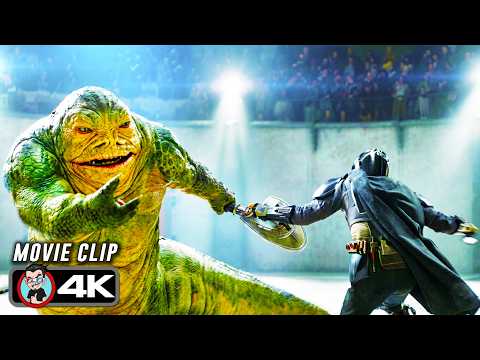 Rotta The Hutt Vs Din Djarin Scene | STAR WARS: THE MANDALORIAN AND GROGU (2026) Movie CLIP 4K thumbnail