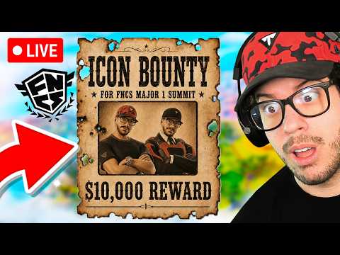 🔴 LIVE! - $10,000 ICON BOUNTY!! FNCS SUMMIT LAN FINALS WATCH PARTY in FORTNITE! thumbnail