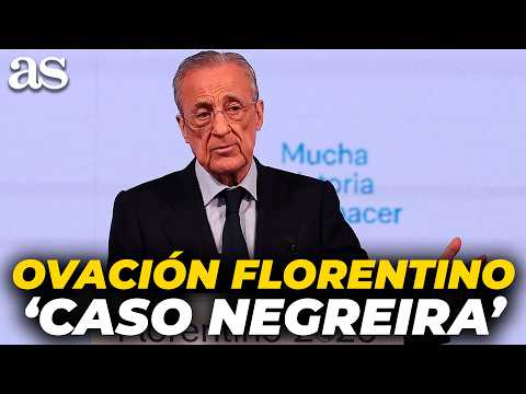 INCREÍBLE OVACIÓN a FLORENTINO al prometer que INVESTIGARÁ el CASO NEGREIRA en su acto de campaña thumbnail