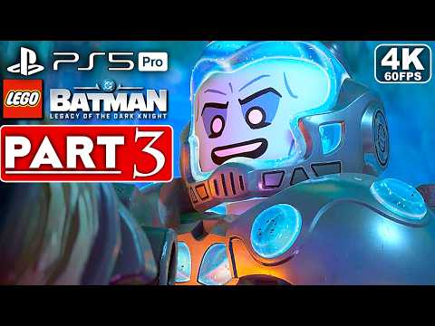 LEGO BATMAN LEGACY OF THE DARK KNIGHT Gameplay Walkthrough Part 3 [4K 60FPS PS5] - No Commentary thumbnail