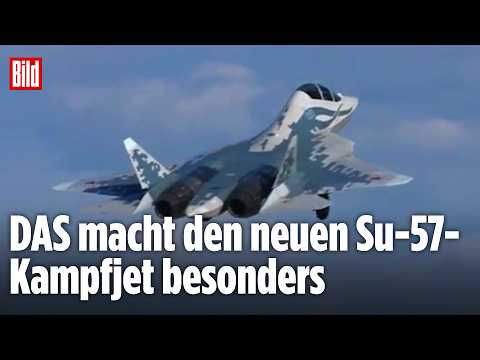 Russland präsentiert neuen Su-57-Kampfjet – Staatsfernsehen zeigt Jungfernflug! thumbnail
