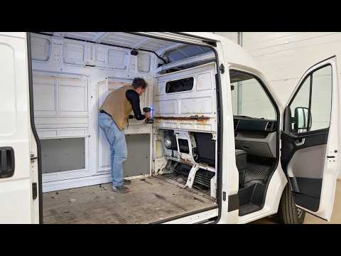 Man Builds An Amazing DIY CAMPERVAN | Start To Finish By @BudgiCamper thumbnail