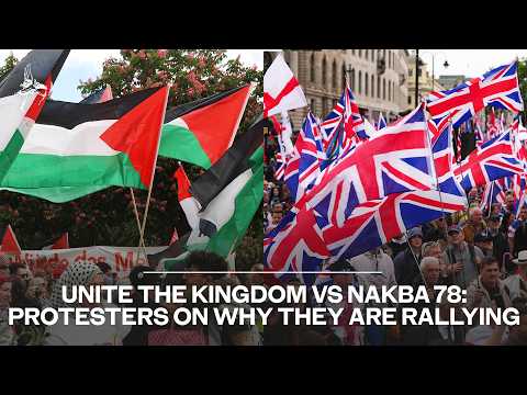 'Tommy Robinson can do one': Rival protesters on why they are rallying in London thumbnail