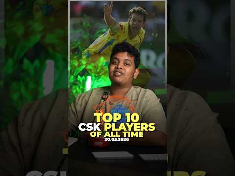 Ranking Top 10 CSK Players ?- Irfan's View thumbnail