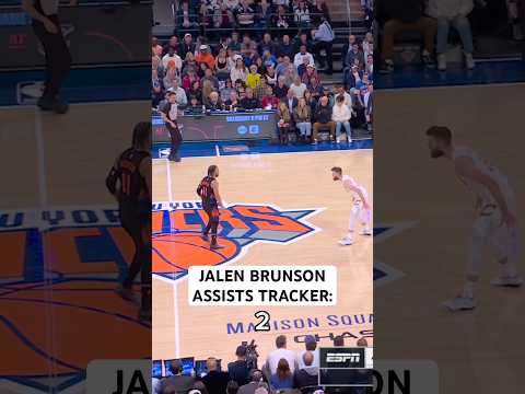All of Jalen Brunson’s 14 assists in Game 2 thumbnail