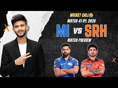 MI vs SRH | Match Prediction | IPL 2026 | Match - 41 | MI vs SRH 2026 | Cricket Prediction thumbnail