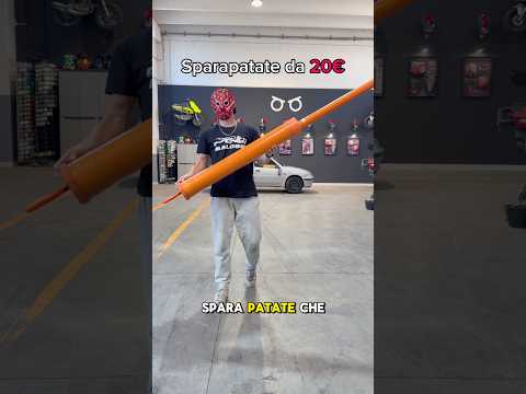 Spara patate da 20€ #viral #fail #fyp thumbnail
