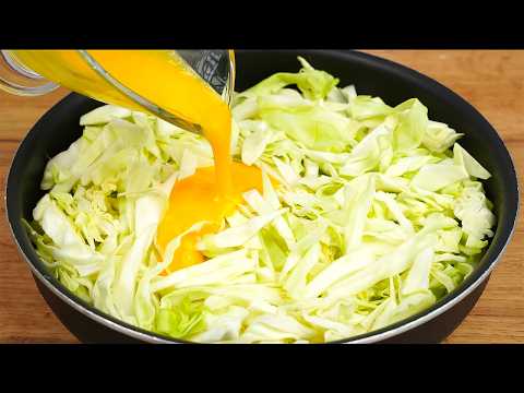 No one knows this cabbage recipe! 🔥 Cabbage dishes are tastier than meat ones! thumbnail