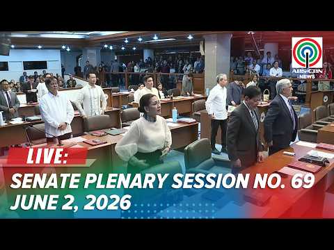 LIVE: Senate Plenary Session No. 69 | June 2, 2026 thumbnail