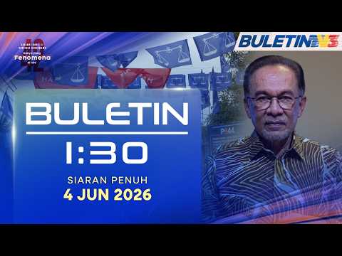 Keputusan Bubar DUN Hak Kerajaan Negeri | Buletin 1.30, 4 Jun 2026 thumbnail
