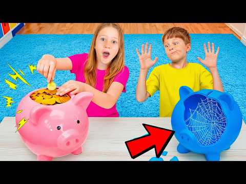 Nastya và những người bạn hướng dẫn cách tiết kiệm tiền. thumbnail
