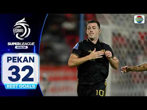 Best Goals BRI Super League 2025/26 Pekan 32 thumbnail