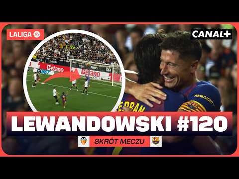 GOL NA POŻEGNANIE! OSTATNI MECZ LEWANDOWSKIEGO W FC BARCELONIE! VALENCIA - BARCELONA, SKRÓT MECZU thumbnail