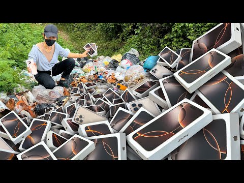 OMG...!! i Found a lots of Apple iPhone 16 Pro Max in the rubbish thumbnail