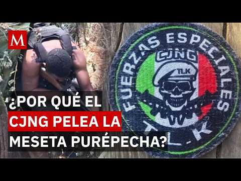 ¡Alerta en Michoacán! Drones captan a paramilitares colombianos del CJNG en la Meseta Purépecha thumbnail