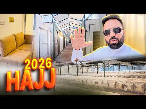 D Class Mina Tents Before Hajj 2026 😳 Inside Tents, Preparations for Hujjaj Karam in Mina 🤍 thumbnail