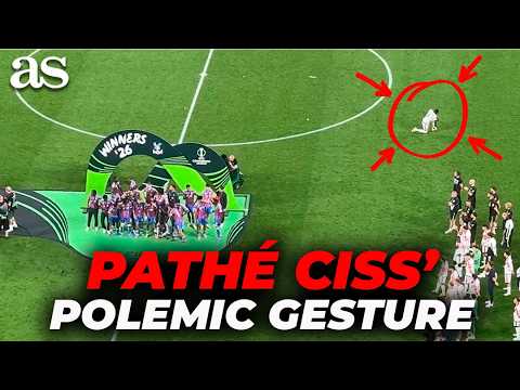 Ciss's CONTROVERSIAL REACTION when Crystal Palace LIFTED the Conference League Trophy thumbnail