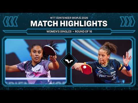 Prithika Pavade vs Hana Goda | WS R16 | #WTTSkopje 2026 thumbnail
