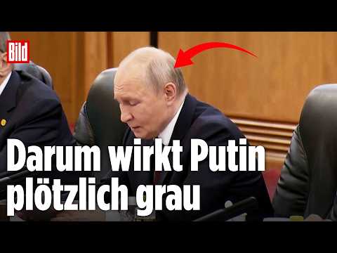 Experten rätseln über Putins auffällige Haare bei China-Besuch thumbnail