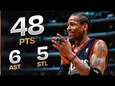 When Allen Iverson Dropped 48 In His NBA Finals Debut vs Lakers! 👑 (25 Years Later) | June 6, 2001 thumbnail