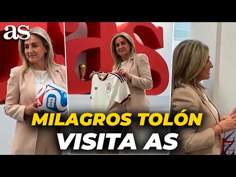 MILAGROS TOLÓN VISITA AS: "España va a ganar el Mundial" thumbnail