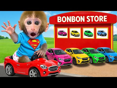 Monkey Baby Bon Bon with the little duckling meet a hunge angry tiger on the road thumbnail