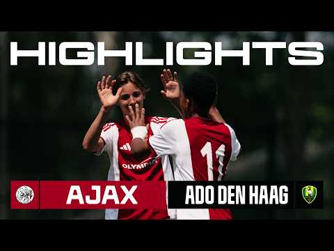 Samory Kone 🥜 | Highlights Ajax O16 - ADO Den Haag O16 thumbnail