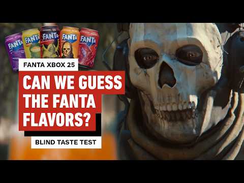 Blind Taste Testing the Special Edition XBOX 25 Fanta - Unlocked Clips thumbnail