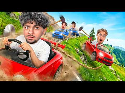 Quel DUO ira le plus loin en 1H sur ce parcours en VOITURE EXTRÊME ? (ft. Les RATZZ) thumbnail