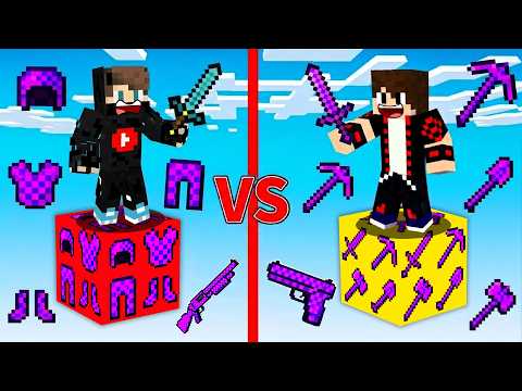 ماين كرافت : حـرب بلوكات الحظ المحظورة ولكن دروع الايرور ضد اسلحـة الايرور !!؟ 🔥😱 thumbnail