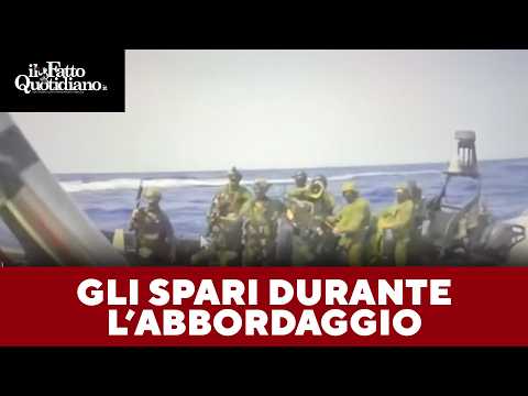 Flotilla, l'esercito israeliano spara sulla nave Girolama durante l'abbordaggio thumbnail