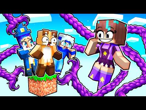 1 BLOQUE vs LILY LOVEBRAINDS en Minecraft!?? thumbnail