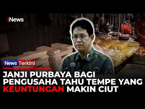 Omzet Pengusaha Tahu Tempe Menurun, Purbaya Berikan Janji soal Penguatan Rupiah | iNews Terkini thumbnail