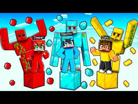 Atrapados en Un Bloque de GÓLEMS en Minecraft... thumbnail